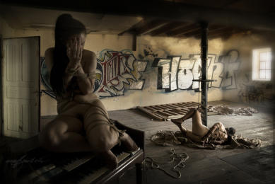 Kinbaku, Shibari /© foto by muffart.ch